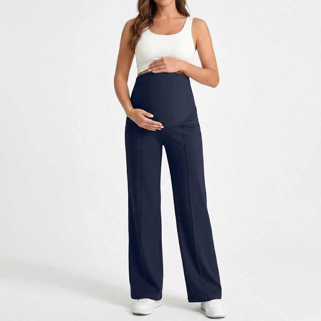 Elegancké těhotenské kalhoty MomStyle